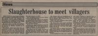 1985.10.18 - Slaughterhouse to meet villagers, PB & NH, Page 3 - click for full size image 1985.10.18 - Slaughterhouse to meet villagers, PB & NH, Page 3 - click for full size image