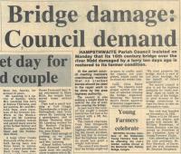 1982.11.12 - Bridge damage. Council demand, PB & NH, Page 4 - click for full size image 1982.11.12 - Bridge damage. Council demand, PB & NH, Page 4 - click for full size image