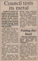 1983.01.14 - Council tests its metal, PB & NH, Page 1 - click for full size image 1983.01.14 - Council tests its metal, PB & NH, Page 1 - click for full size image