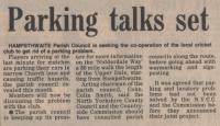 1984.08.24 - Parking talks set, PB & NH, Page 1 - click for full size image 1984.08.24 - Parking talks set, PB & NH, Page 1 - click for full size image