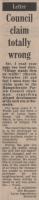 1984.12.07 - Council claim totally wrong, PB & NH, Page 3 - click for full size image 1984.12.07 - Council claim totally wrong, PB & NH, Page 3 - click for full size image