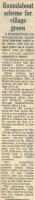 1985.01.18 - Roundabout scheme for village green, PB & NH, Page 1 - click for full size image 1985.01.18 - Roundabout scheme for village green, PB & NH, Page 1 - click for full size image
