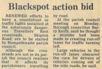 1985.05.17 - Blackspot action bid, PB & NH, Page 1 - click for full size image 1985.05.17 - Blackspot action bid, PB & NH, Page 1 - click for full size image