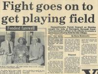 1987.07.17 - Fight goes on to get playing field, PB & NH, Page 1(1000) - click for full size image 1987.07.17 - Fight goes on to get playing field, PB & NH, Page 1(1000) - click for full size image