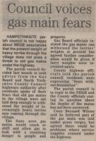 1987.11.13 - Council voices gas main fears, PB & NH, Page 1 - click for full size image 1987.11.13 - Council voices gas main fears, PB & NH, Page 1 - click for full size image