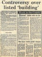 1989.04.14 - Controversy over listed building, PB & NH, Page 3 - click for full size image 1989.04.14 - Controversy over listed building, PB & NH, Page 3 - click for full size image