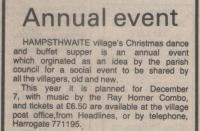 1991.11.22 - Annual event, PB & NH, Page 1 - click for full size image 1991.11.22 - Annual event, PB & NH, Page 1 - click for full size image