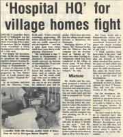1983.11.02 - 'Hospital HQ' for village homes fight, H,K & DO, Page 2 - click for full size image 1983.11.02 - 'Hospital HQ' for village homes fight, H,K & DO, Page 2 - click for full size image