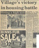 1983.12.16 - Village's victory in housing battle, PB & NH, Page 1 - click for full size image 1983.12.16 - Village's victory in housing battle, PB & NH, Page 1 - click for full size image