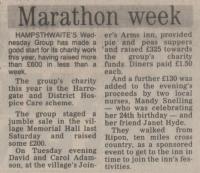 1986.02.28 - Marathon week, PB & NH, Page 1 - click for full size image 1986.02.28 - Marathon week, PB & NH, Page 1 - click for full size image