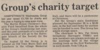 1987.07.03 - Group's charity target, PB & NH, Page 1 - click for full size image 1987.07.03 - Group's charity target, PB & NH, Page 1 - click for full size image
