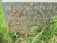 Frederick William GILL Plot 384 - click for full size image Frederick William GILL Plot 384 - click for full size image