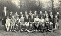 Miss Allen and the top class : circa 1953 - click for full size image Miss Allen and the top class : circa 1953 - click for full size image